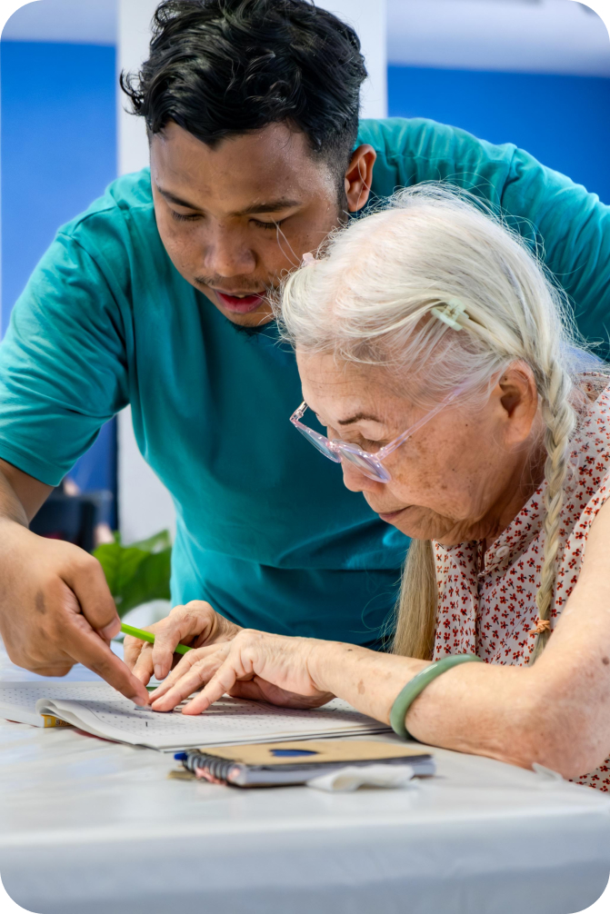 Caregiver with Senior